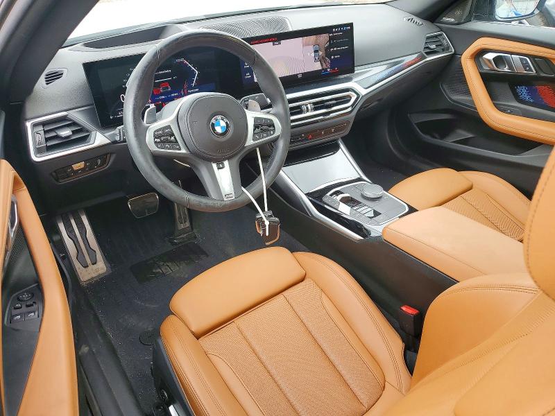 2023 BMW M2 VIN 3MW53CM06P8D56250 COPART salvage auction — Rear End, S1 - Salvage Title, sold $21,700 on 2026-08-17 (photo 8)
