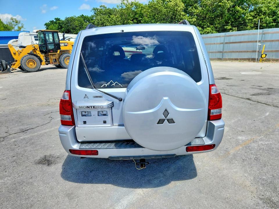 2005 Mitsubishi Montero VIN JA4MW51S25J004320 COPART salvage auction — HAIL, MO - SALVAGE CERTIFICATE OF TITLE, sold $400 on 2026-07-29 (photo 6)