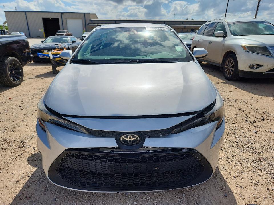 2020 Toyota Corolla VIN 5YFEPRAE6LP076090 COPART salvage auction — FRONT END, Tx - Certificate Of Title (P), sold $7,400 on 2026-07-07 (photo 5)