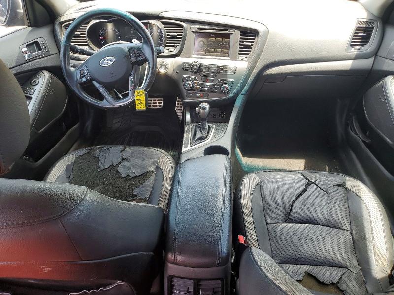 2012 Kia VIN 5XXGR4A64CG059585 COPART salvage auction — FRONT END, Fl - Cert Of Title Slvg Rebuildable, sold $800 on 2026-07-06 (photo 8)