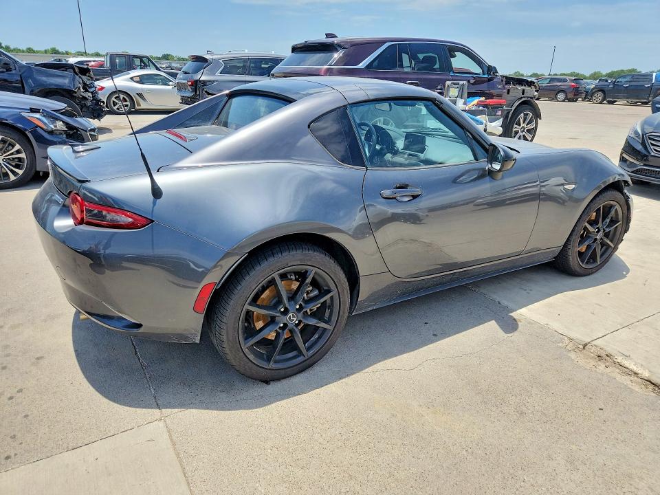 2021 Mazda Mx-5 VIN JM1NDAL73M0455598 COPART salvage auction — FRONT END, Tx - Salvage Vehicle Title, sold $9,500 on 2026-07-30 (photo 3)