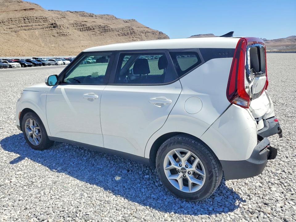 2022 Kia Soul VIN KNDJ23AU1N7160887 COPART salvage auction — REAR END, Nv - Salvage Title, sold $2,550 on 2026-07-15 (photo 2)