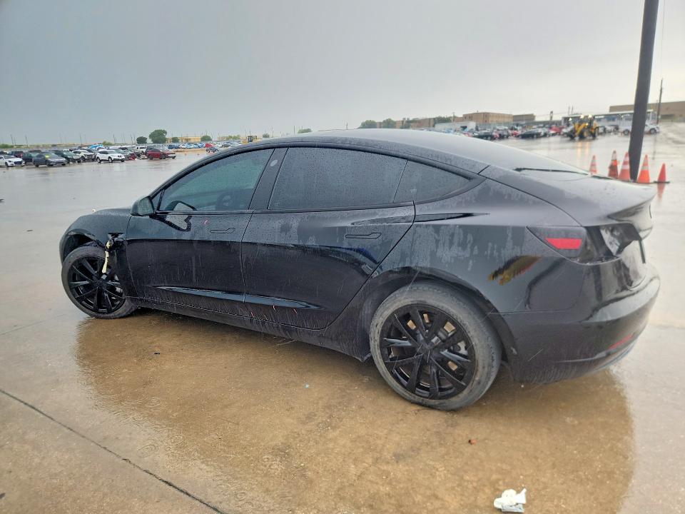 2023 Tesla Model 3 VIN 5YJ3E1EA2PF496419 COPART salvage auction — FRONT END, Tx - Salvage Vehicle Title, sold $8,200 on 2026-07-16 (photo 2)