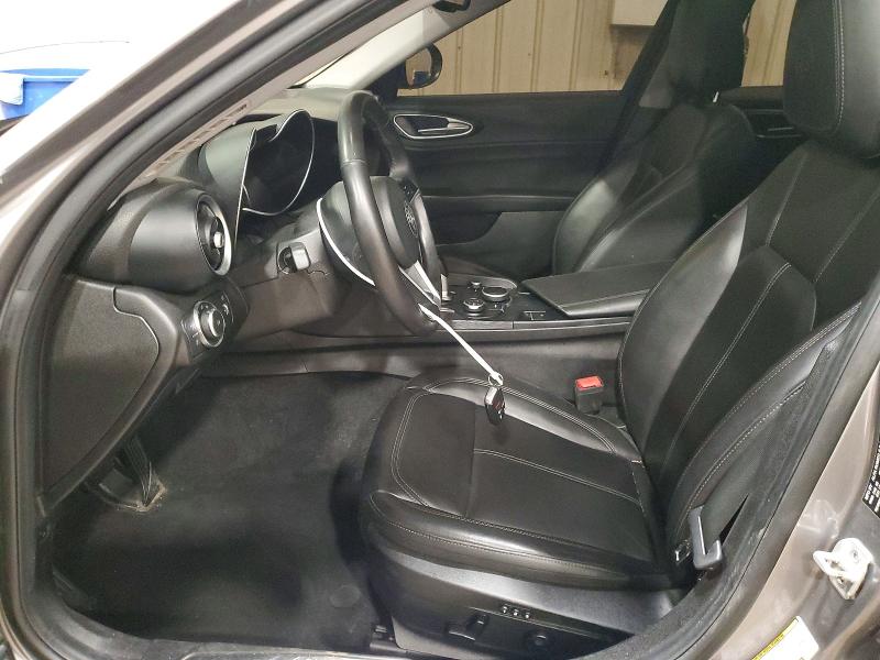 2019 Alfa romeo Giulia VIN ZARFANAN8K7609562 COPART salvage auction — REAR END, Pa - Certificate Of Salvage, sold $7,500 on 2026-07-14 (photo 7)