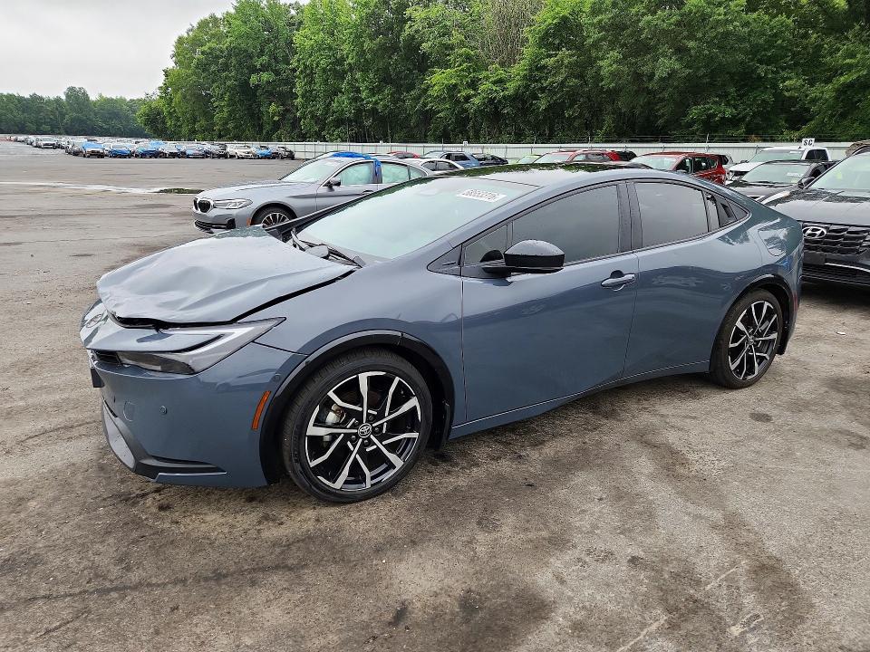 2024 Toyota Prius VIN JTDACACU5R3031126 COPART salvage auction — FRONT END, Pa - Certificate Of Salvage, sold $11,800 on 2026-07-07 (photo 1)