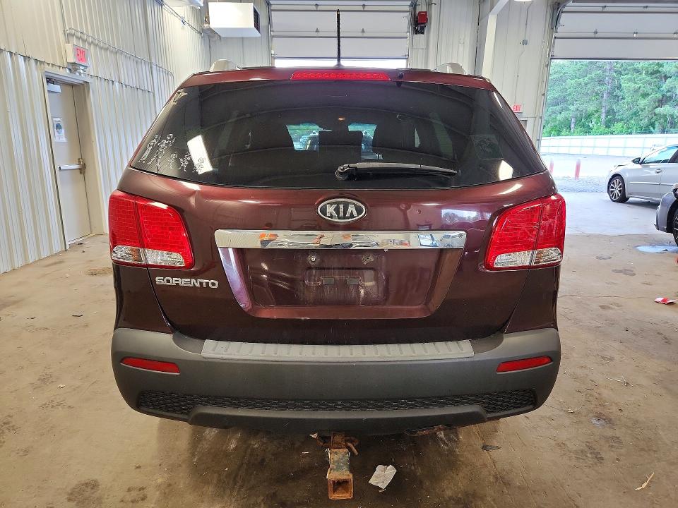 2012 Kia Sorento VIN 5XYKTDA21CG279674 COPART salvage auction — FRONT END, Mn - Cert Of Title-Salvage, sold $575 on 2026-07-07 (photo 6)