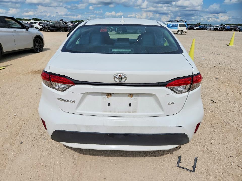 2022 Toyota Corolla VIN 5YFEPMAE2NP325488 COPART salvage auction — SIDE, Tx - Salvage Vehicle Title, sold $3,400 on 2026-07-30 (photo 6)