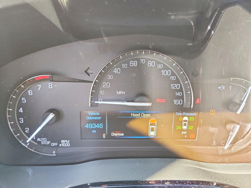 2017 Cadillac Xt5 VIN 1GYKNERS0HZ182005 COPART salvage auction — FRONT END, Co - Public - Salvage Title, sold $6,000 on 2026-07-20 (photo 9)