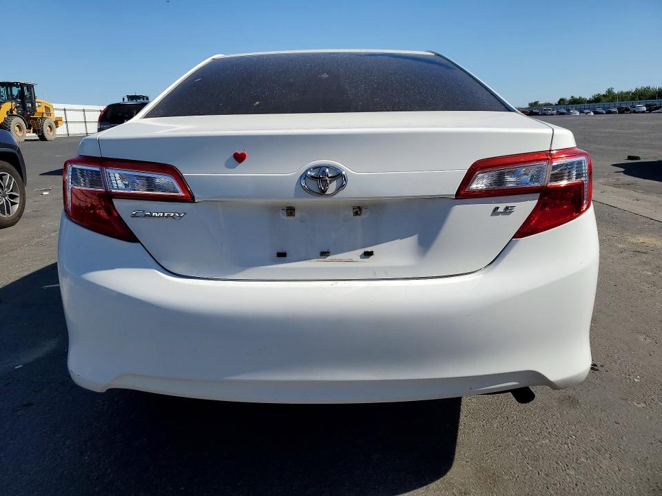 2012 Toyota Camry VIN 4T1BF1FK9CU576037 COPART salvage auction — SIDE, Ca - Salvage Certificate, sold $3,300 on 2026-07-02 (photo 6)