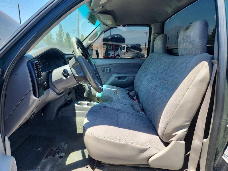 2001 Toyota Tacoma VIN 5TENL42N61Z860287 COPART salvage auction — FRONT END, Ca - Salvage Certificate, sold $525 on 2026-07-21 (photo 7)