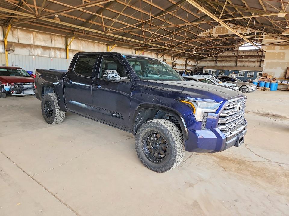 2024 Toyota Tundra VIN 5TFNA5AB5RX030647 COPART salvage auction — NORMAL WEAR, Az - Certificate Of Title, sold $30,000 on 2026-07-08 (photo 4)