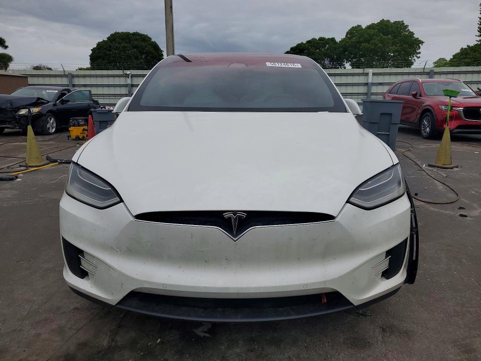 2017 Tesla Model x VIN 5YJXCBE29HF039274 COPART salvage auction — MECHANICAL, Az - Cert Of Title - Salvage, sold $7,300 on 2026-07-22 (photo 5)