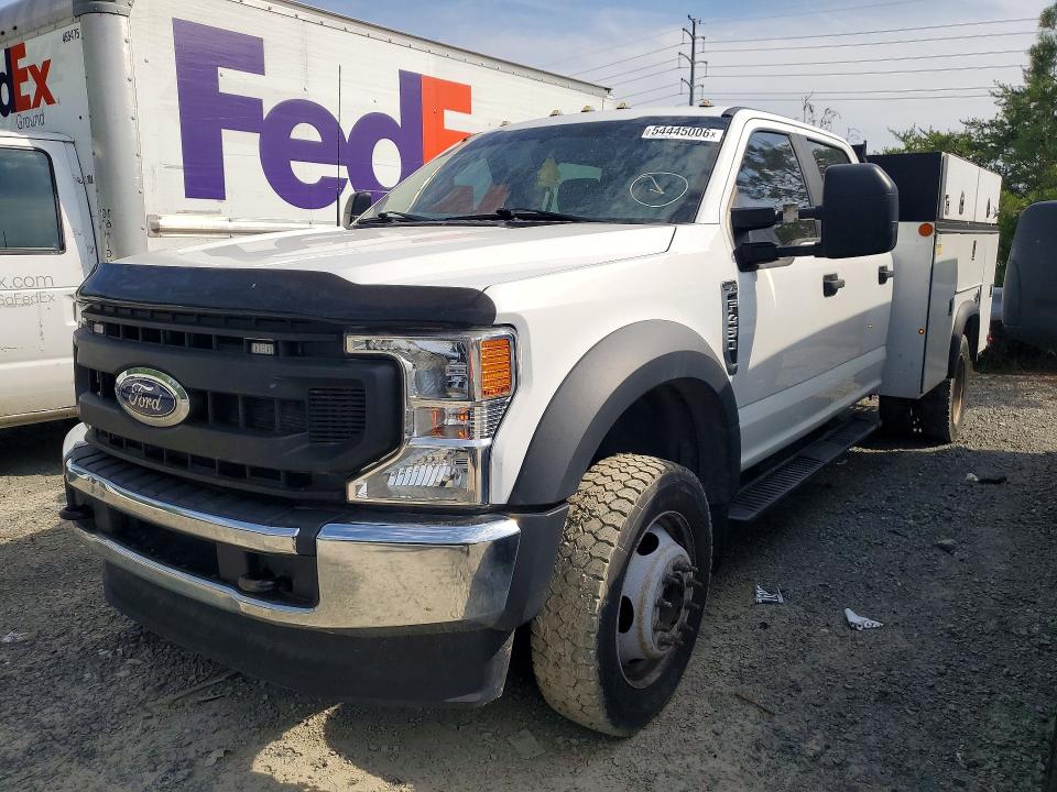 2021 Ford VIN 1FD0W4HN7MED57220 — COPART salvage auction photo