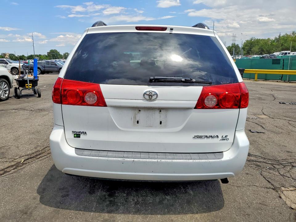 2009 Toyota Sienna VIN 5TDZK23C79S253569 COPART salvage auction — FRONT END, Co - Public - Salvage Title, sold $1,400 on 2026-07-30 (photo 6)