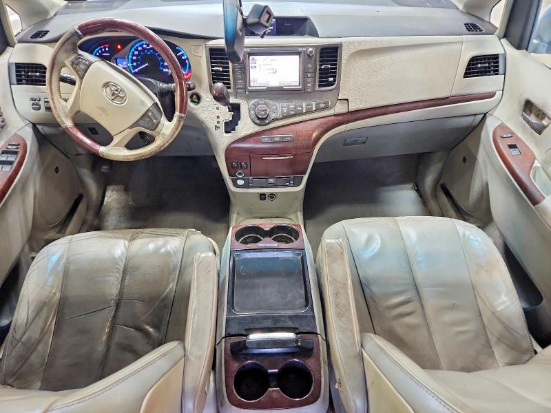 2011 Toyota Sienna VIN 5TDDK3DC7BS011837 COPART salvage auction — FRONT END, NY - MV-907A SALVAGE CERTIFICATE, sold $2,150 on 2026-07-13 (photo 8)