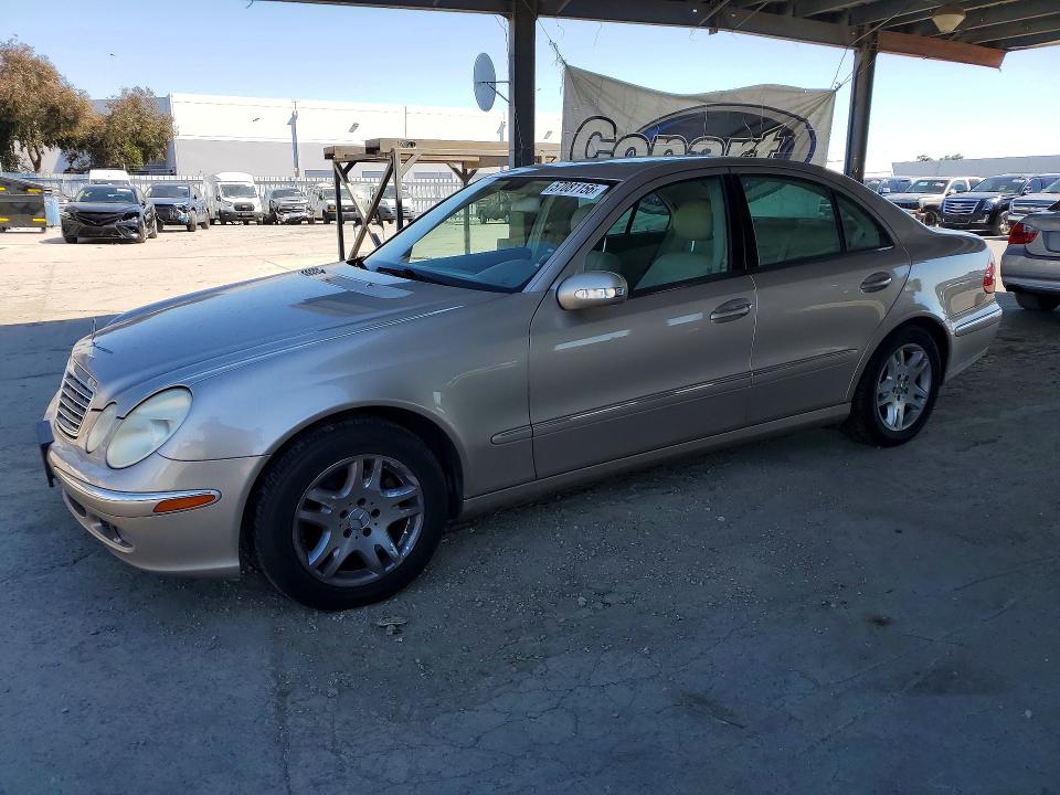 2005 Mercedes-benz E-class VIN WDBUF65J25A730870 COPART salvage auction — FRONT END, Ca - Salvage Certificate, sold $700 on 2026-07-07 (photo 1)