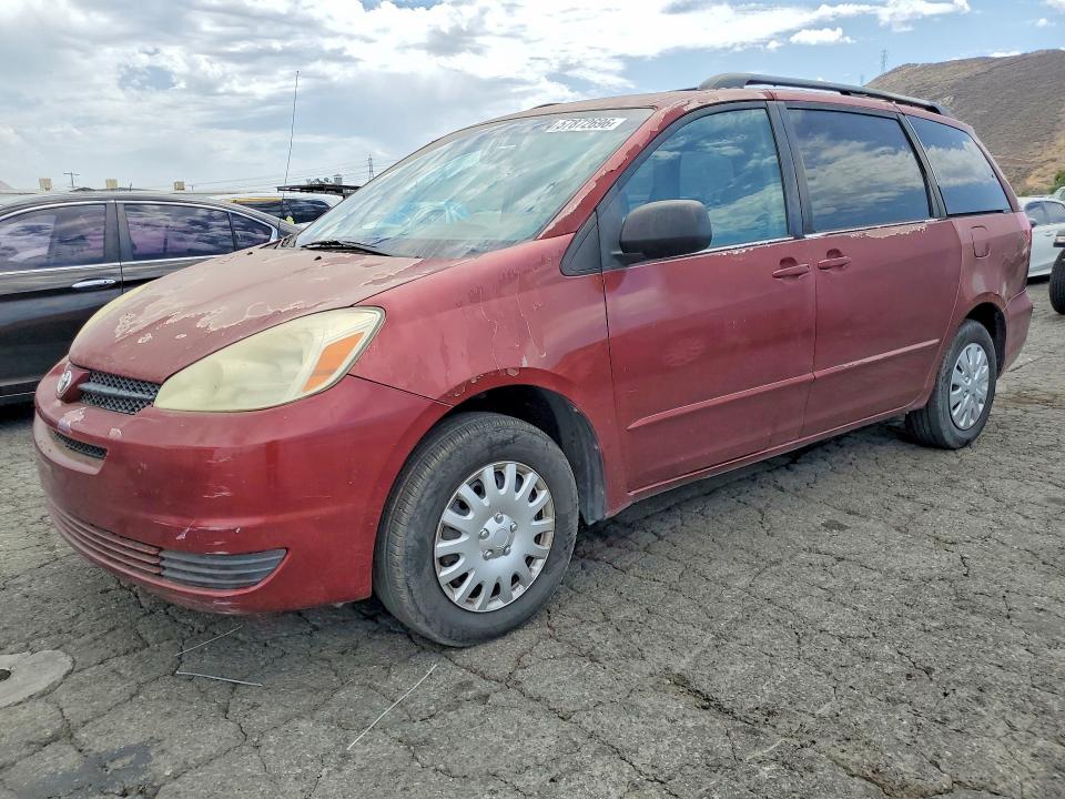 2004 Toyota Sienna VIN 5TDZA23C94S079581 — COPART salvage auction photo