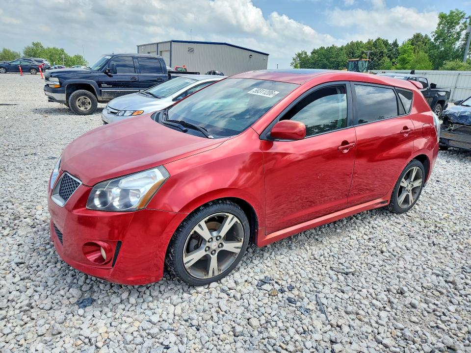 2009 Pontiac Vibe VIN 5Y2SR67059Z407988 COPART salvage auction — FRONT END, Mi - Dealer Only Clean Title, sold $700 on 2026-07-30 (photo 1)