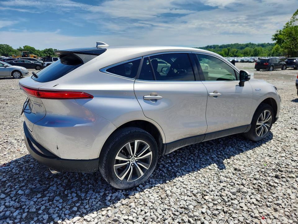 2021 Toyota Venza VIN JTEAAAAHXMJ043574 COPART salvage auction — SIDE, IL - SALVAGE CERTIFICATE, sold $13,900 on 2026-07-20 (photo 3)