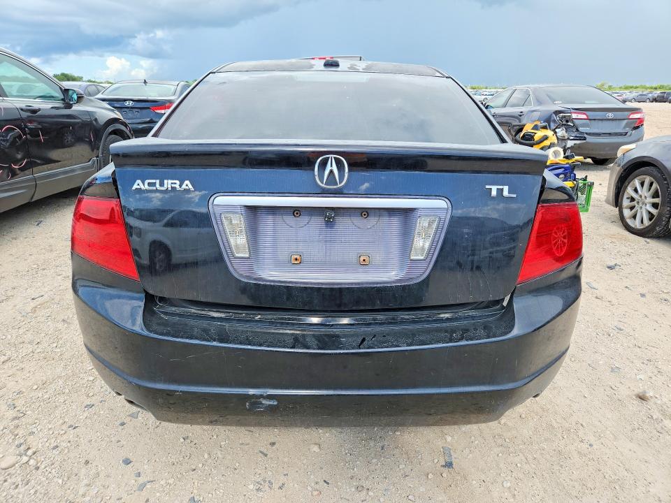 2005 Acura Tl VIN 19UUA66235A082173 COPART salvage auction — FRONT END, Tx - Salvage Vehicle Title, sold $300 on 2026-07-02 (photo 6)