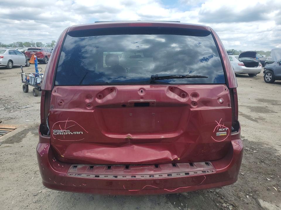 2018 Dodge Caravan VIN 2C4RDGCG0JR297307 COPART salvage auction — REAR END, Salvage Title, sold $800 on 2026-07-29 (photo 6)