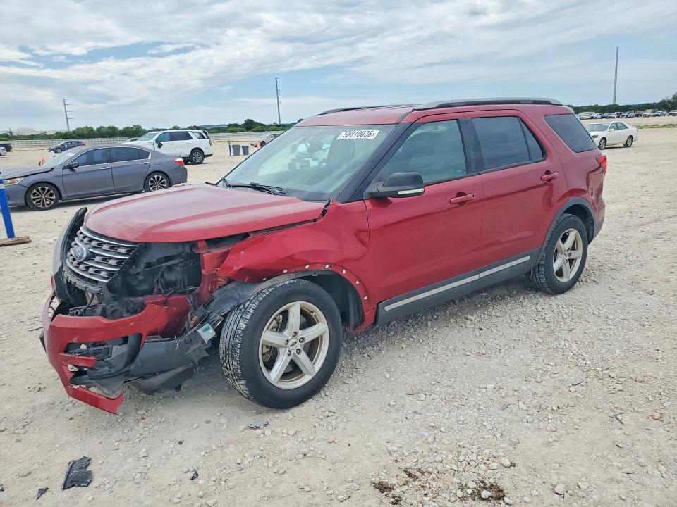 2017 Ford VIN 1FM5K7D87HGE36660 COPART salvage auction — FRONT END, Tx - Salvage Vehicle Title, sold $2,400 on 2026-07-09 (photo 1)