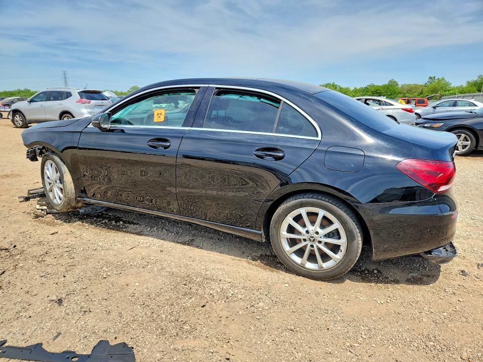 2020 Mercedes-benz A-klasse VIN WDD3G4EB4LW036484 COPART salvage auction — FRONT END, Il - Salvage Certificate, sold $275 on 2026-07-29 (photo 2)