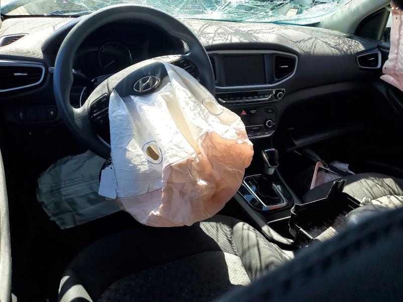 2019 Hyundai Ioniq VIN KMHC65LC8KU163548 COPART salvage auction — FRONT END, Ca - Salvage Certificate, sold $70 on 2026-07-24 (photo 8)