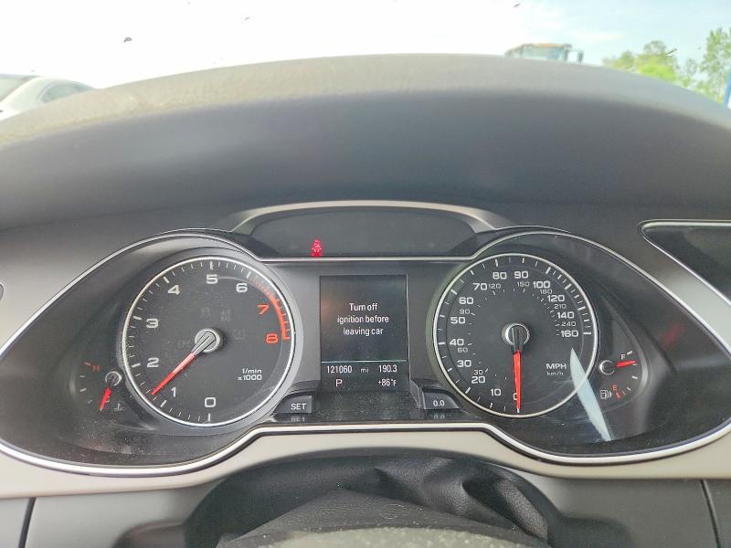 2013 Audi VIN WAUFFAFLXDN017636 COPART salvage auction — FRONT END, Il - Salvage Certificate, sold $1,550 on 2026-08-03 (photo 9)