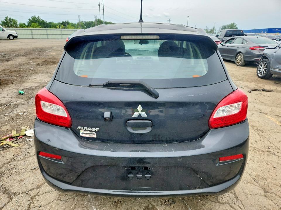 2020 Mitsubishi Mirage VIN ML32A3HJ9LH009521 COPART salvage auction — SIDE, OH - CERTIFICATE OF TITLE, sold $1,900 on 2026-07-31 (photo 6)