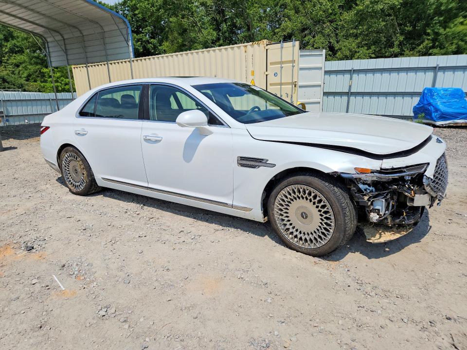 2020 Genesis VIN KMTF34PA2LU076003 COPART salvage auction — FRONT END, Sc - Cert Of Title-Salvage, sold $7,800 on 2026-07-21 (photo 4)
