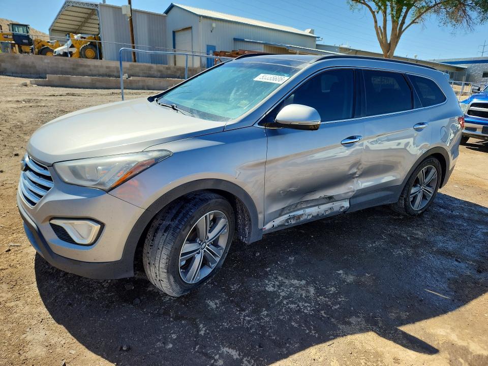 2014 Hyundai Santa fe VIN KM8SRDHF4EU037238 COPART salvage auction — SIDE, Nm - Cert Of Title-Salvage, sold $1,400 on 2026-07-20 (photo 1)