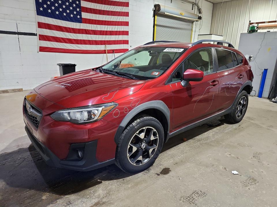 2018 Subaru Crosstrek VIN JF2GTABC7JH232053 COPART salvage auction — REAR END, NH - CERT OF TITLE-SALVAGE, sold $2,250 on 2026-07-14 (photo 1)