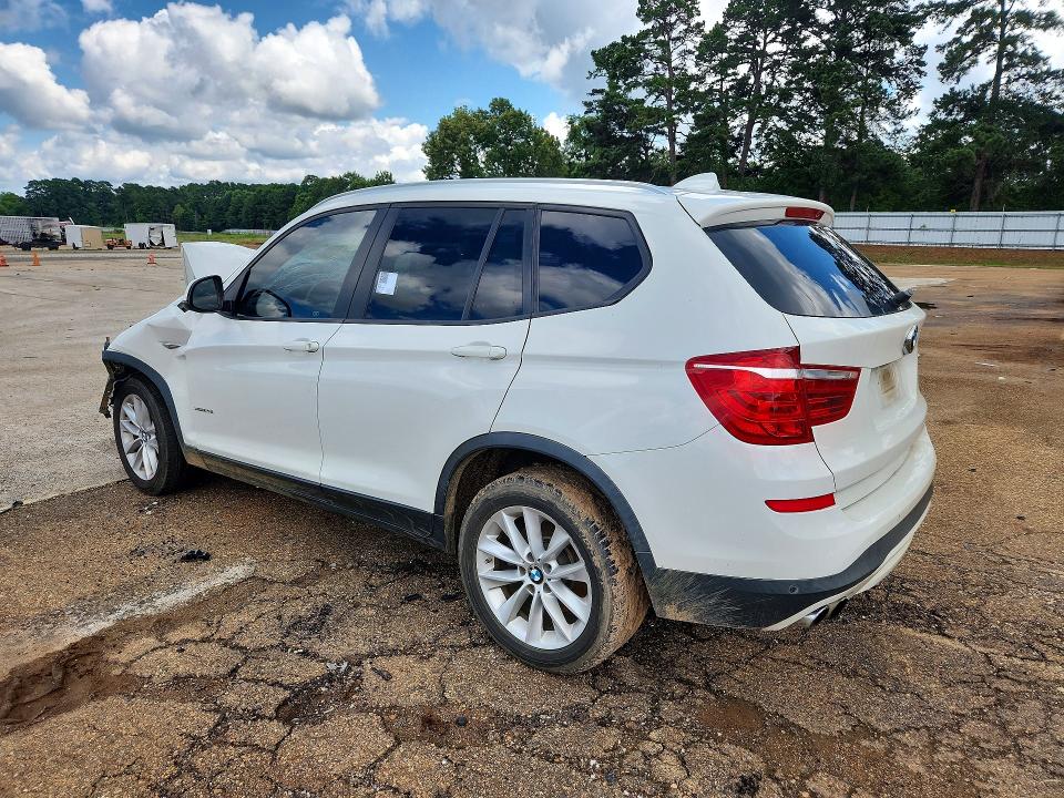 2017 BMW X3 VIN 5UXWX9C33H0W68112 COPART salvage auction — FRONT END, Tx - Salvage Vehicle Title, sold $400 on 2026-07-06 (photo 2)