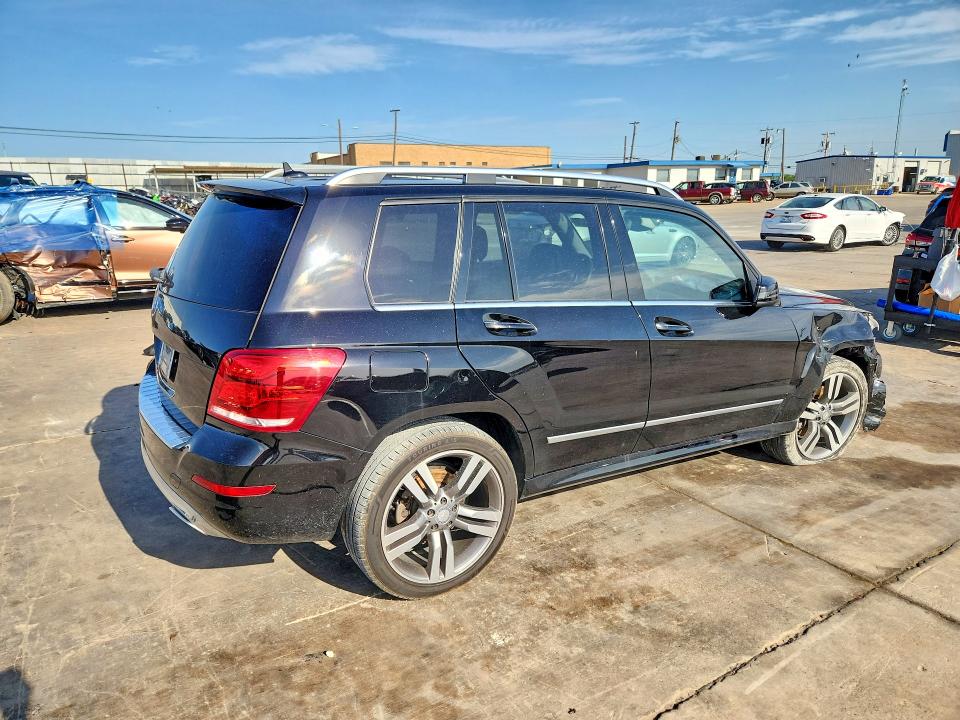 2015 Mercedes-benz Glk-klasse VIN WDCGG5HB8FG429846 COPART salvage auction — FRONT END, Tx - Salvage Vehicle Title, sold $2,750 on 2026-07-27 (photo 3)