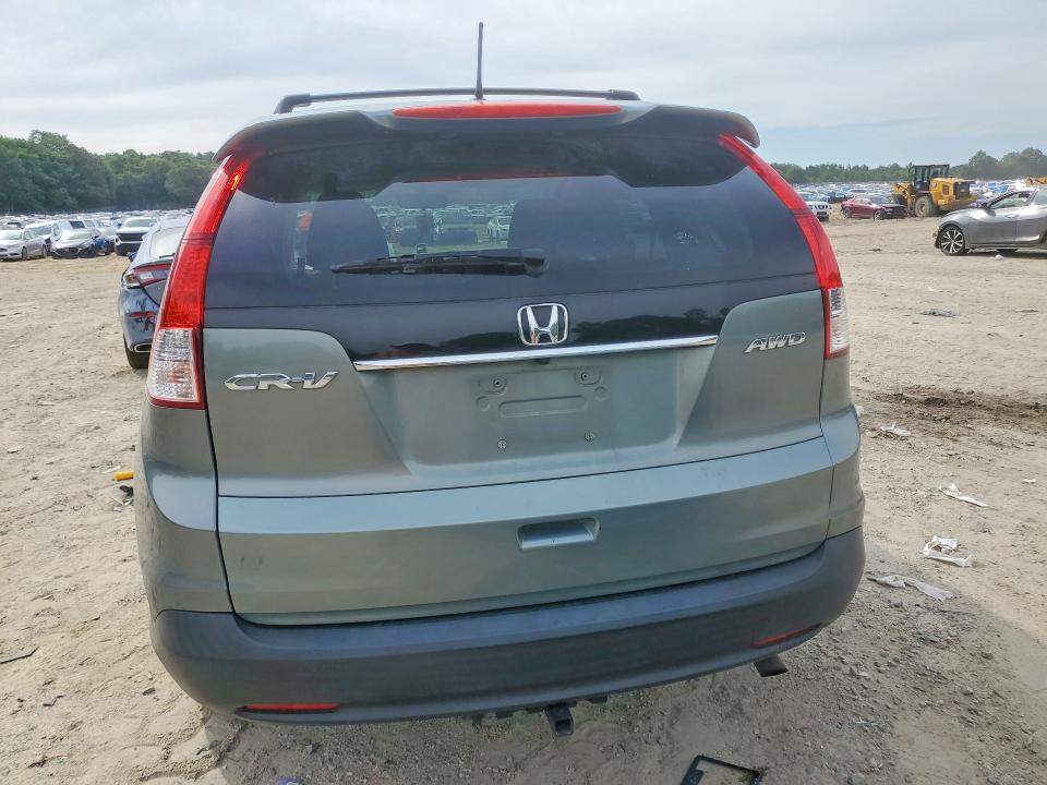 2012 Honda VIN JHLRM4H7XCC023408 COPART salvage auction — FRONT END, Md - Cert Of Salvage > 75% Damage, sold $1,650 on 2026-07-21 (photo 6)