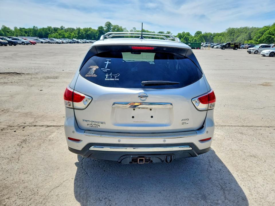 2015 Nissan Pathfinder VIN 5N1AR2MM5FC638377 COPART salvage auction — SIDE, Pa - Certificate Of Salvage, sold $1,450 on 2026-07-02 (photo 6)