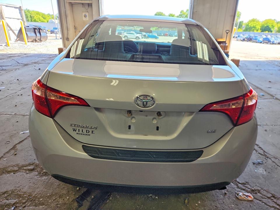 2017 Toyota VIN 2T1BURHEXHC914646 COPART salvage auction — FRONT END, WI - CERTIFICATE OF TITLE, sold $4,300 on 2026-07-20 (photo 6)