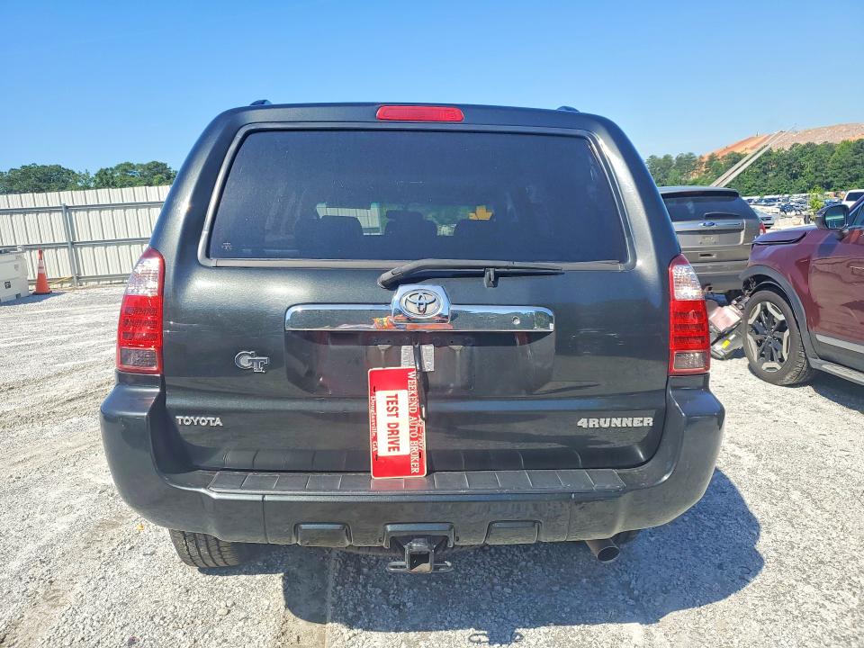 2007 Toyota 4runner VIN JTEZU14R170092316 COPART salvage auction — FRONT END, Ga - Cert Of Title-Salvage, sold $2,950 on 2026-07-06 (photo 6)