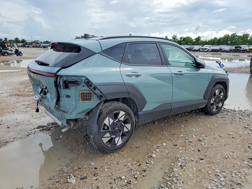 2025 Hyundai Kona VIN KM8HC3AB5SU214839 COPART salvage auction — REAR END, Tx - Salvage Vehicle Title, sold $7,800 on 2026-07-10 (photo 3)