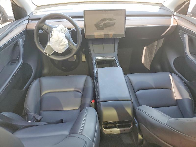 2025 Tesla Model y VIN 7SAYGDED6SF256667 COPART salvage auction — FRONT END, Fl - Cert Of Title Slvg Rebuildable, sold $15 on 2026-07-24 (photo 8)