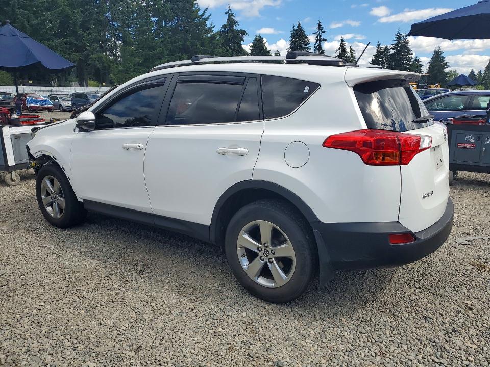 2015 Toyota Rav 4 VIN JTMRFREV3FD161393 COPART salvage auction — FRONT END, Wa - Bill Of Sale, sold $4,150 on 2026-07-02 (photo 2)