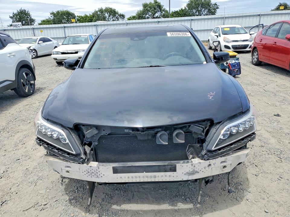 2014 Acura RLX VIN JH4KC1F36EC004808 COPART salvage auction — FRONT END, Ca - Salvage Certificate, sold $800 on 2026-07-07 (photo 5)