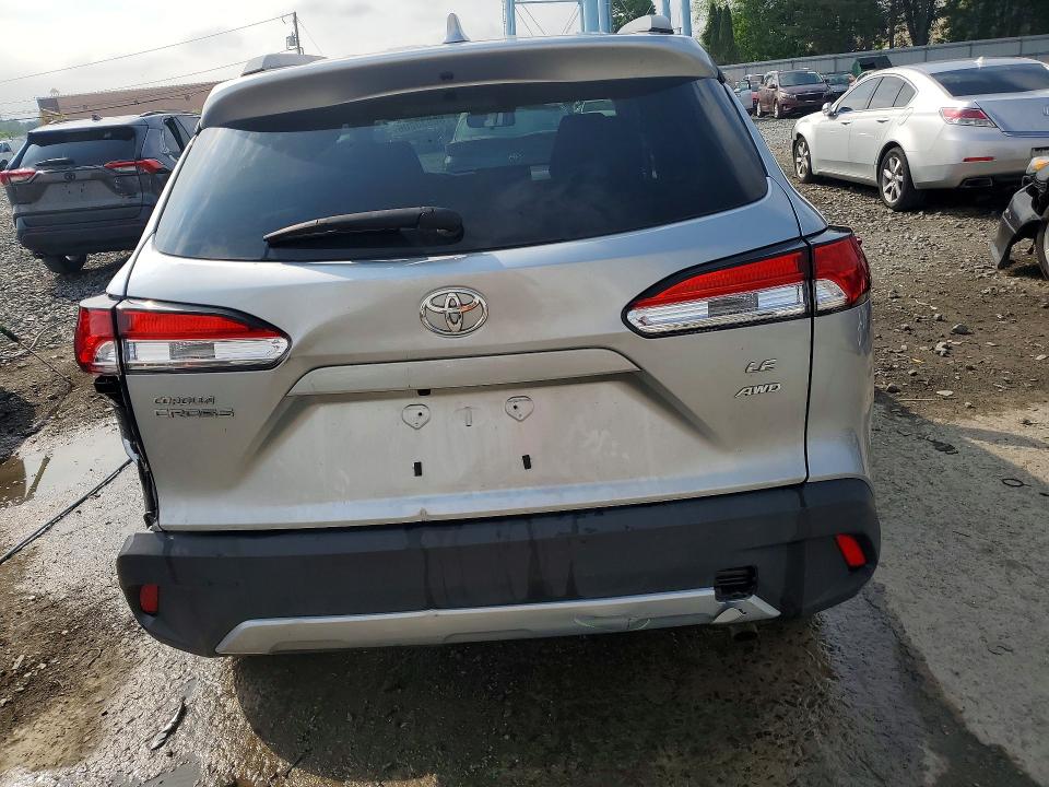 2023 Toyota Corolla cross VIN 7MUBAABGXPV079129 COPART salvage auction — REAR END, Nj - Cert Of Title-Salvage, sold $350 on 2026-07-29 (photo 6)