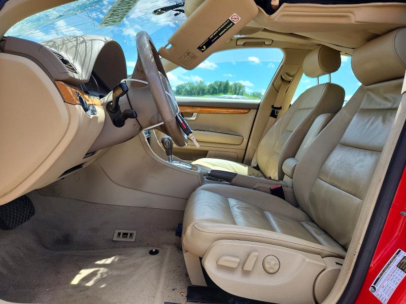 2006 Audi A4 VIN WAUKF78E06A269857 COPART salvage auction — ROOF, Wi - Junked Vehicle Bill Of Sale, sold $200 on 2026-07-28 (photo 7)