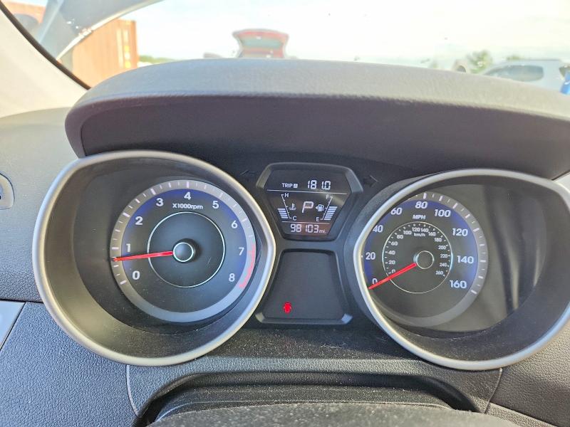 2016 Hyundai Elantra VIN KMHDH4AE0GU581364 COPART salvage auction — REAR END, FL - CERT OF TITLE SLVG REBUILDABLE, sold $1,300 on 2026-07-02 (photo 9)