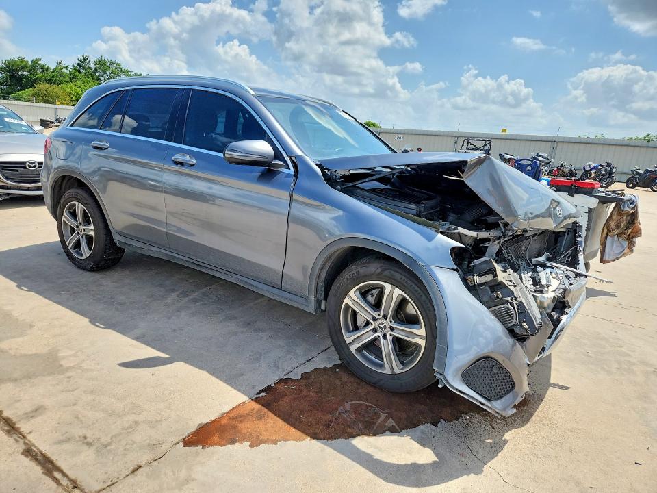 2019 Mercedes-benz Glc VIN WDC0G4JB9K1001058 COPART salvage auction — FRONT END, Tx - Salvage Vehicle Title, sold $175 on 2026-07-27 (photo 4)