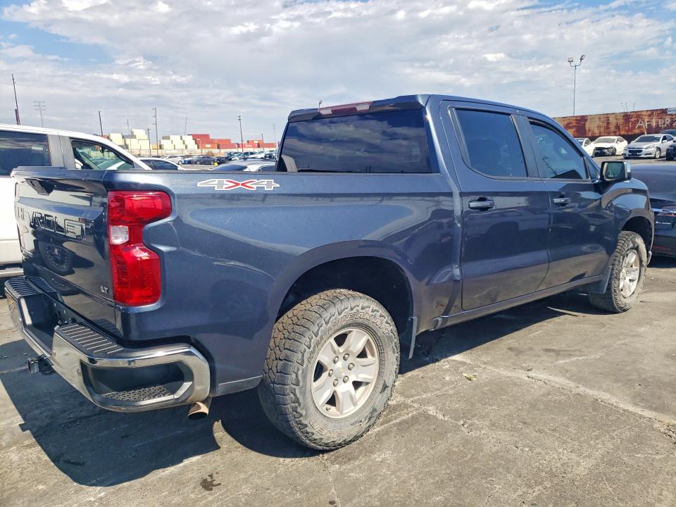 2021 Chevrolet Silverado VIN 1GCPYDEK6MZ194169 COPART salvage auction — MECHANICAL, Ca - Dis/Dlr/Exp Only Clean Title (P), sold $10,700 on 2026-07-03 (photo 3)