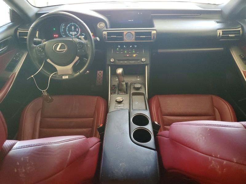 2015 Lexus Is VIN JTHBF1D28F5080490 COPART salvage auction — ROLLOVER, Tx - Salvage Vehicle Title, sold $650 on 2026-07-10 (photo 8)