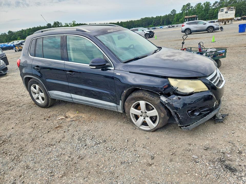 2010 Volkswagen Tiguan VIN WVGAV7AX1AW001677 COPART salvage auction — FRONT END, NC - SALVAGE CERTIFICATE OF TITLE, sold $500 on 2026-07-27 (photo 4)